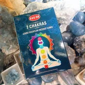 7 Chakra Jumbo Backflow Incense Cones