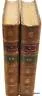 Antique 1890 Theatre de Jean Racine 2 Part Hardcover Leatherbound Frech La Thebaide