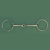 Albacon 13mm Solid Mouth Bradoon German Silver Bit 5.75"