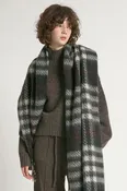 Brushed Tartan Scarf
