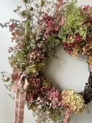Dried Botanical Wreath | Berry Branch
