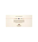 Cast of Stones - Evil Eye Necklace - Peach & Cobalt