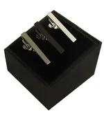 3 Pack Set Black Tie Bar