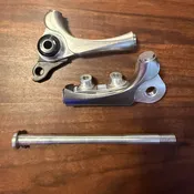 "Pistol" Modular flat mount dropouts — Blaze Bicycles