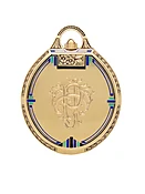 18k Yellow Gold Saturno Pocket Watch Circa 1900