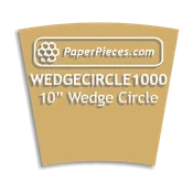 10" Wedge Circle
