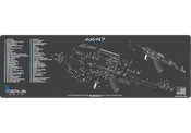 AK-47 Schematic Rifle Mat