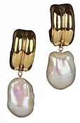 Agmes Juliette Baroque Pearl Earrings