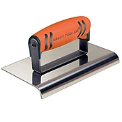 10"x6" 1/2" R Stainless Steel Highway Edger with ProForm® Handle