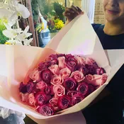 50 Mixed roses