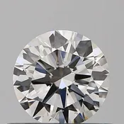 0.40 Carat Round Cut Natural Diamond VS2 G