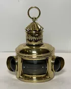Antique Brass Boat Lantern