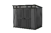 Belfort 8x6 Storage Shed - Graphite