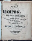 1870 Atlas of Hampden Co., Massachusetts