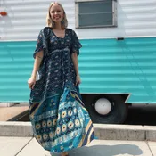 Aanya Adjustable Long Kaftan Dress