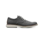 NUNN BUSH OTTO CANVAS PLAIN TOE OXFORD GUNMETAL - MENS
