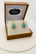 Opal and Diamond Drop Earrings — Shannon's Fine Jewelry