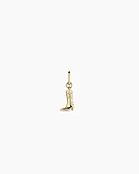 14K Gold Cowboy Boot Charm