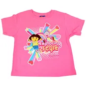 Nickelodeon Dora The Explorer Boots Exploring Style Girls Toddler Tshirt Tee 2T
