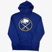 '47 Brand Buffalo Sabres Primary Logo Royal Headline Hoodie