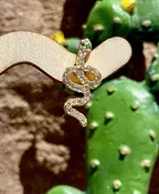 Snake Charmer Stud Earring — iBoutique