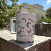 Calvin Pencil Flagler Mug