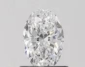 1.01 carat D-VVS2 Oval Cut Lab Grown Diamond