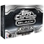 2025-26 Topps Chrome Black Basketball Hobby Box