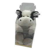 Black & White Cow Warmies® & YOU ROCK! Worry Stone Package Combination