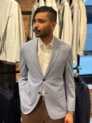 Barrie Stretch Sportcoat - Light Blue