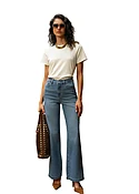 Oraije Paris Mona Slight Flare Denim