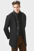 Black Long Coat – Cashmere & Wool | Men's