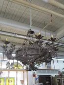 8 Light Dragon Chandelier
