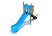 4 Foot Single Straight Slide