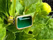 Green Emerald Ring