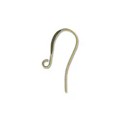 Antique Brass Hook Ear Wires - 72 Pair