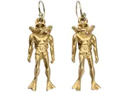 1960s Scuba Diver Earrings