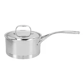 Demeyere Atlantis 2.25 qt Sauce Pan With Lid, 18/10 Stainless Steel