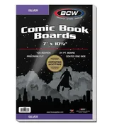 Silver Comic Backing Boards - 100 PK — Timeless Relics & What-knots
