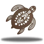 Baby Turtle Metal Wall Art