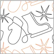 Mittens & Ice Skates Pantograph