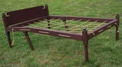 Lot 100: Rare Roped Press Bed
