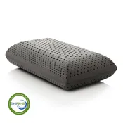 Zoned Dough® + Bamboo Charcoal Mid Loft Plush Pillow