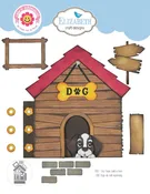 Elizabeth Craft Designs - Steel Cutting Dies - Dog House Build-a-Book