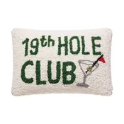 19Th Hole Club Hook Pillow