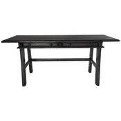 #10-11mod5 Custom Japanese Style Desk With Drawers