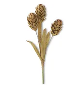 28" Ginger Triple Flower Stem