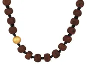 GURHAN Antiquities 24K Gold Bodhi Beads Strand Necklace