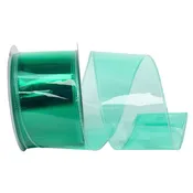 Jelly Vinyl Wired Ribbon, 2-1/2-inch, 10-yard