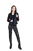 Multi Media Envelope Moto Jacket